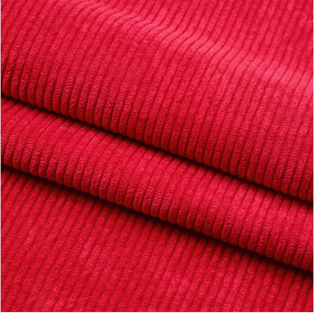 Wale Corduroy Fabric Solid Plain Stretch Thick DIY Sewing For Coat Shirt Dress Pants Costume Sofa Cushion Cover Crafts Materials