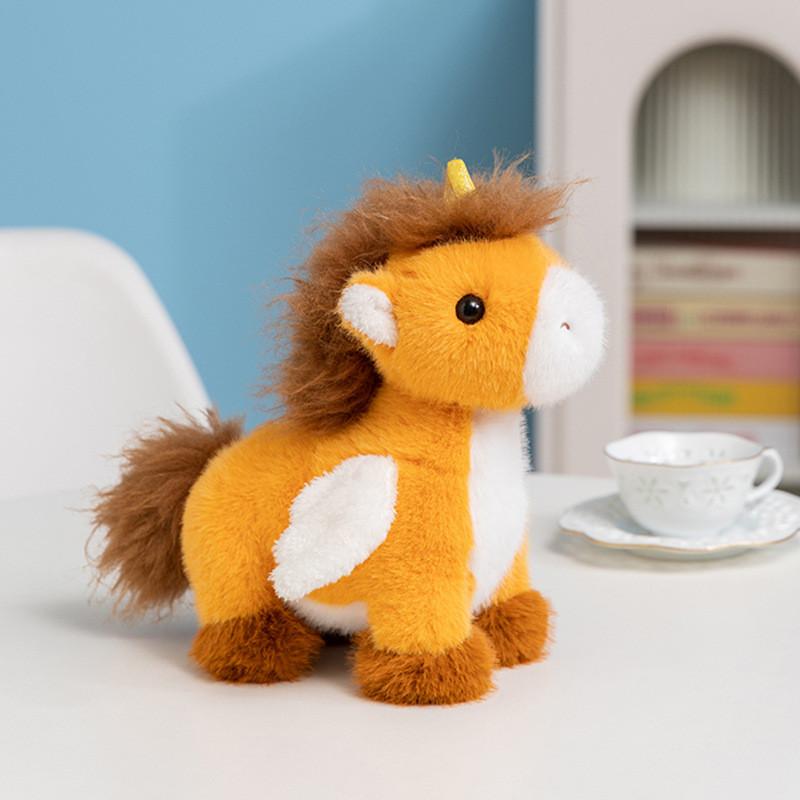 Unicorn Toy Plush Cartoon Cute Soft Filling Doll Children Birthday Gift Holiday