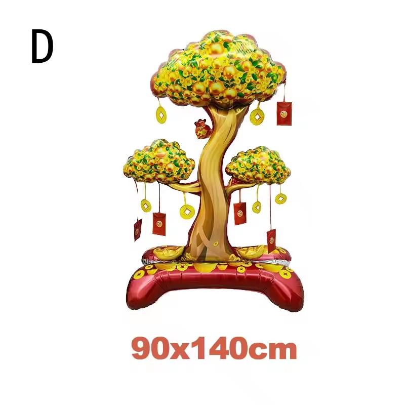 Chinese New Year God Of Wealth Balloon 2026 Horse Year Spring Festival Party Balloon Decoration Props Spring Festival Supplies