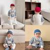 YIN OON Baby Long Newborn Cute Animal Spring Front Baby Blue Bear Size 59 Clothes, Fall/Winter Coverall/Romper, Sleeve, Girls/Boys Pajamas, Clothes,