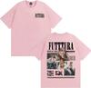 Tini Stoessel Futtura Album 2026 Merch T Shirt Unisex Women Clothing Vintage Aesthetic Tshirts Comfort Cotton Short Sleeve Tshirt