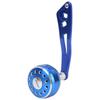 Angelrolle Griffgriff Aluminiumlegierung Baitcasting Rolle Wippe Ersatz 8x5mmB Typ Blau