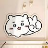 Cute Cartoon Diatomite Bath Mat Bathroom Toilet Door Non-Slip Absorbent Floor Rug In Multiple Designs