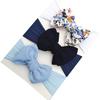 3 Pcs/Set Baby Girl Headband Soft Nylon Bows Elastic Headbands Hair Bands For Kids Newborn Turban Infant Baby Hair Accessories