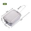 Titanium Lunch Box Camping Hiking Outdoor Picnic Student Portable Sealed Food Container Lightweight Foldable Handle