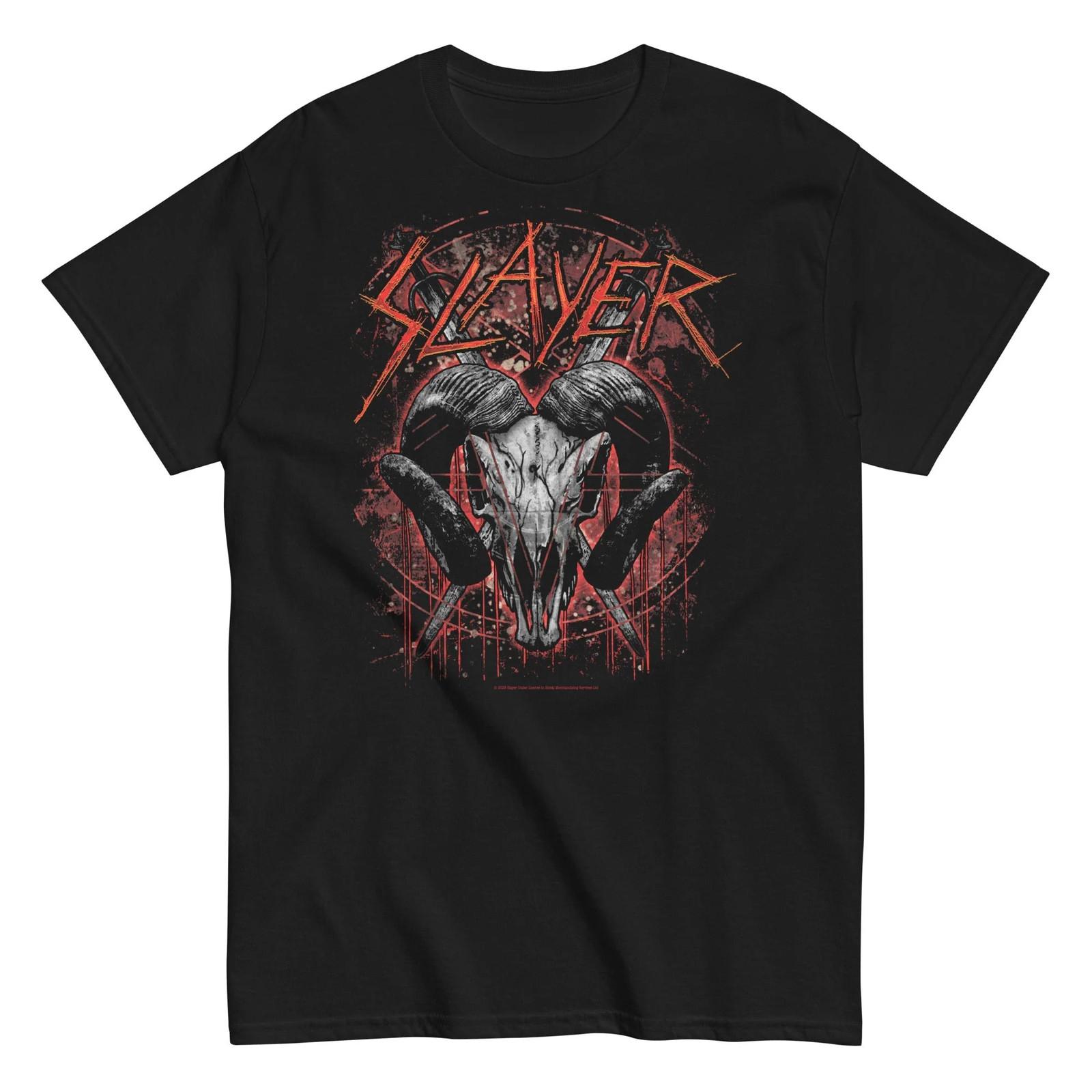 Slayer - Ram s Head T Shirt XL