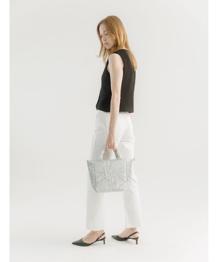 Kerris Carry Moment Padded Tote Bag - Silver (Insulation/Cooling)