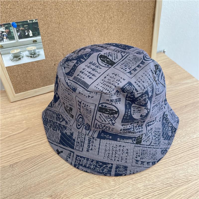 

Versatile Hat Style Double Sided Wearing Womens Sunshade Fisherman Hatscaps сірий колір