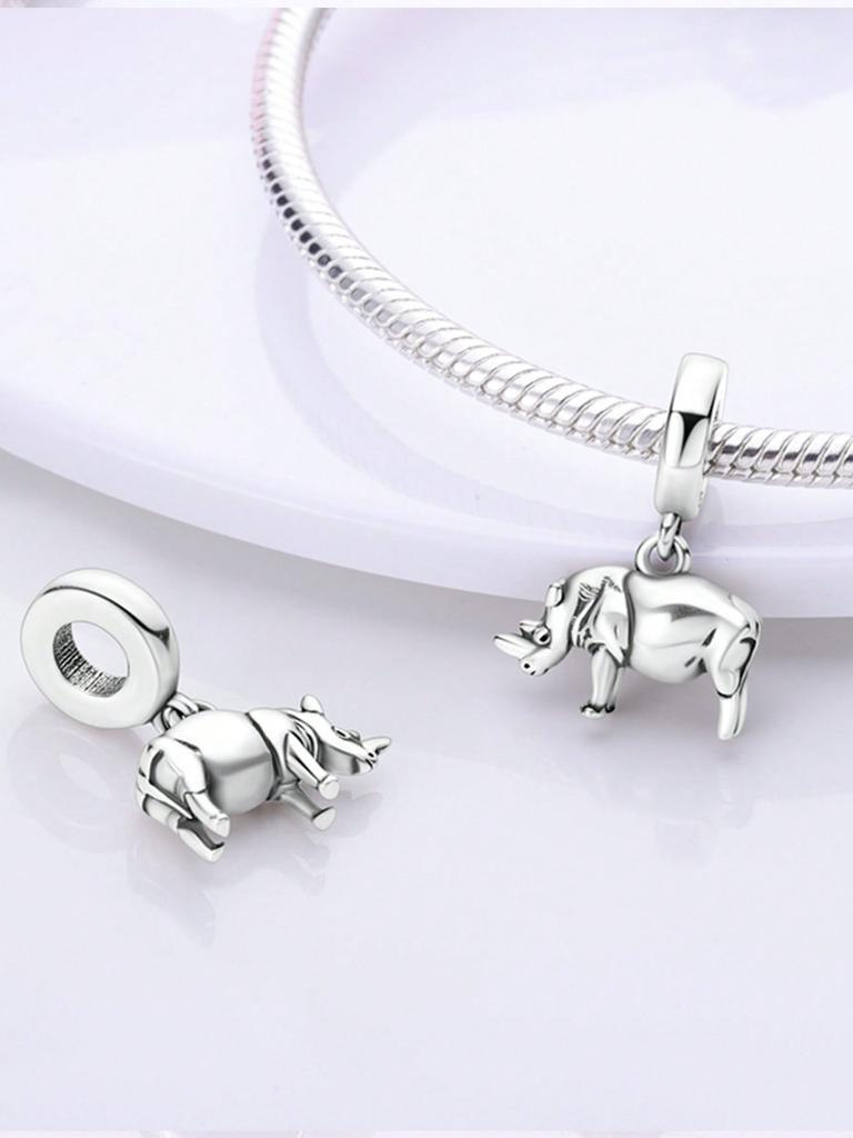 Charms Plata Cute Squirrel Elephant At The Zoo Bead Copper Plated Fitcopperoriginal Bracelet For Jewelry Making Diy Charm