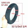 Wheelchairs Tire Air Free Puncture Proof Tyre Black 12 1/2x2 1/4(57-203)