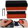 Comfortable Wood Handle Vinyls Cleaning Brush with Ergonomic Reducing Hand Fatigue During Prolonged Use
