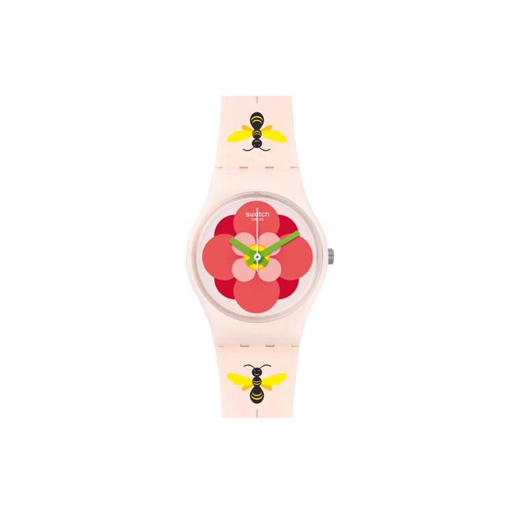 SWATCH Unisex 25mm Pink Watch LM140 LM140 Pink