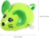Garneck Wind-Up Toy Mouse - 8cm Fun Kids Birthday Party Toy & Cat Lover Gift for Pets