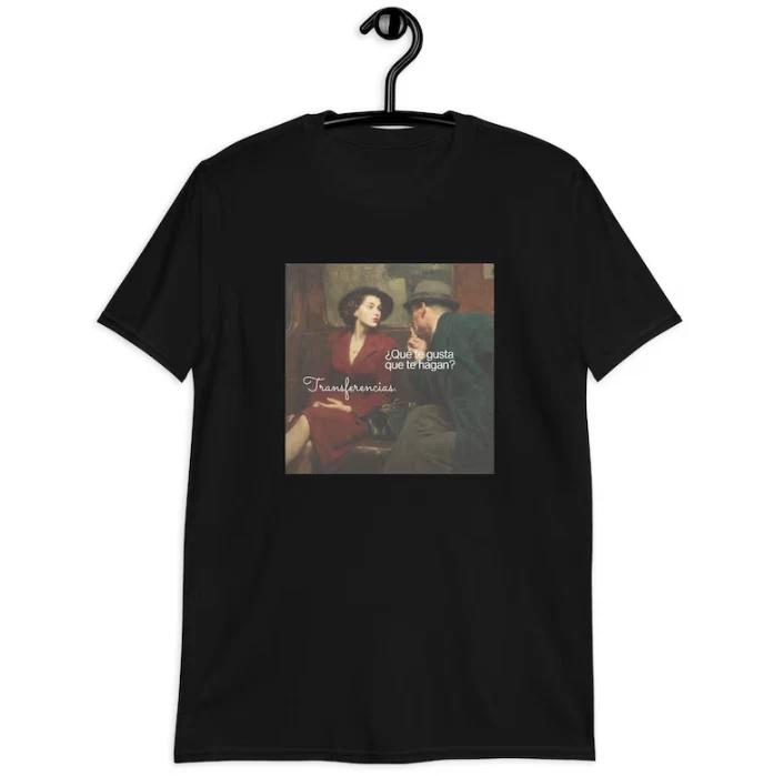 Qué te gusta que te hagan Transferencias Short-Sleeve Unisex Meme T-Shirt L