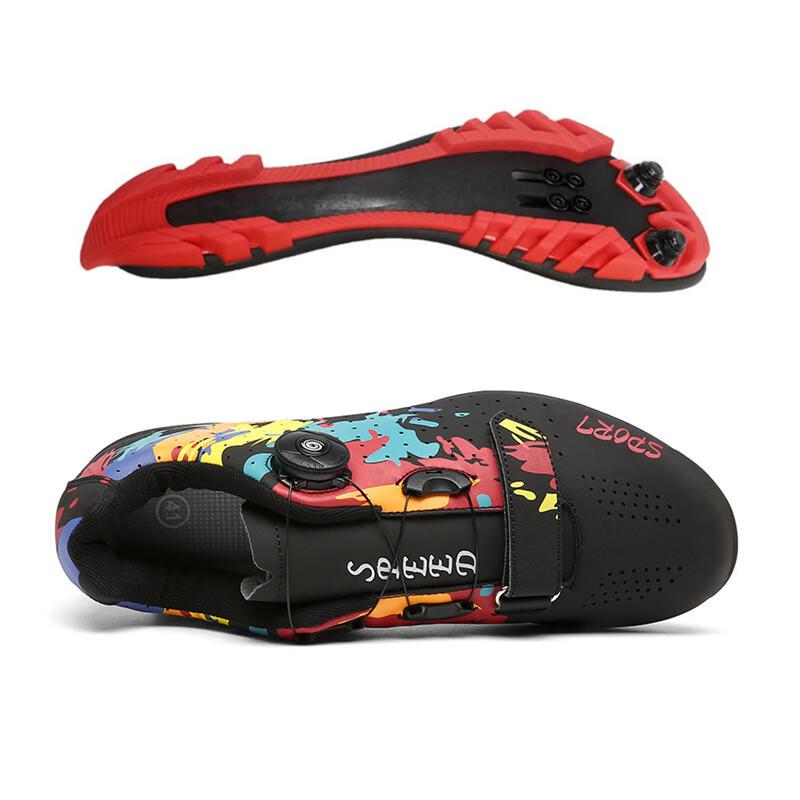 

Jian Gong 007 Unisex Mountain Bike Clipless Shoes 24.5 (235mm)