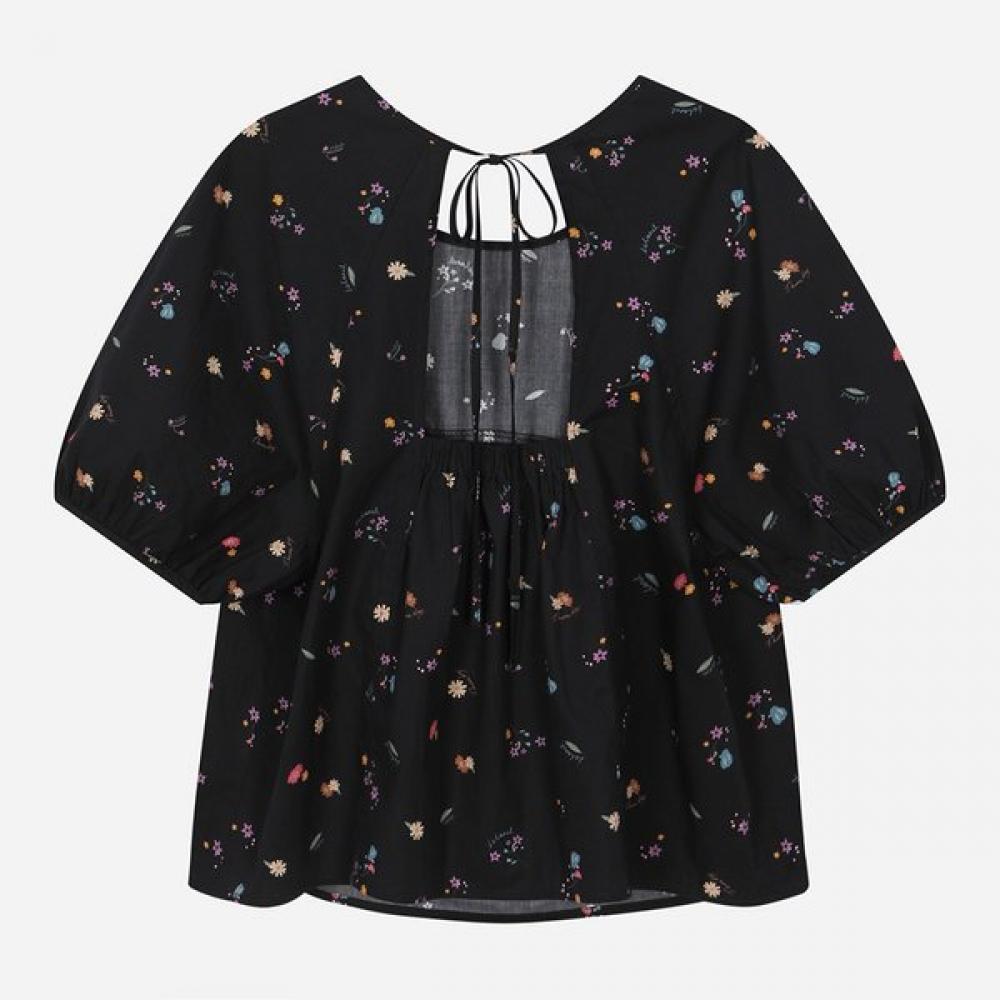 Thursday Island Women Blouson Back Neck Hole Pattern Blouse T264mbl264w