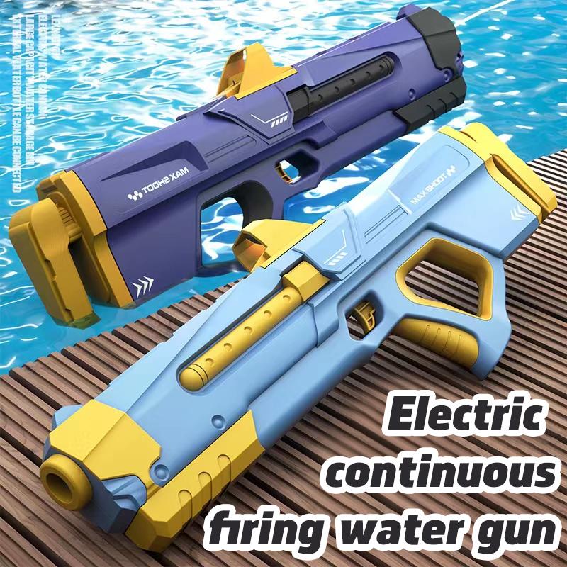 New Summer High Capacity Electric Repeater Water Gun Outdoor Water Battle Parent Child Interactive Beach Battle Water Play
