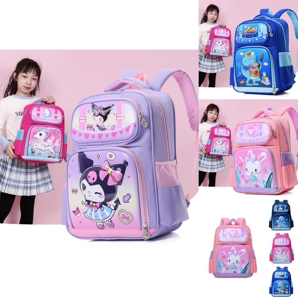 Charming Cartoon Character Backpack For Kindergarten And Early Elementary Boys And Girls