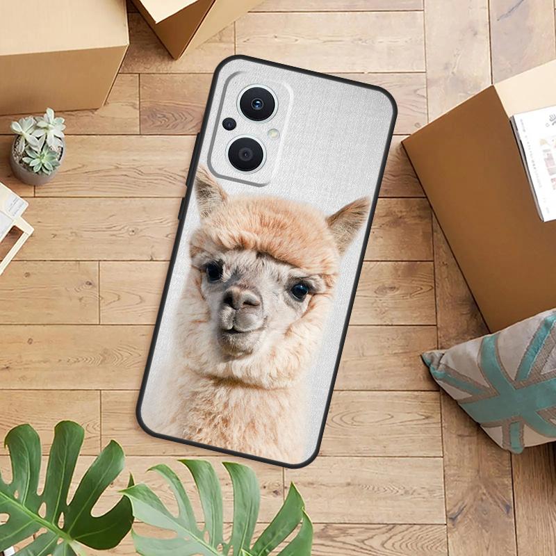 Lama Llama Alpaca Case For OPPO Reno 14F 13F 12F 10 11 12 13 14 Pro 8T 7 8 Lite OPPO Find X8 X6 X5 X9 Pro Cover