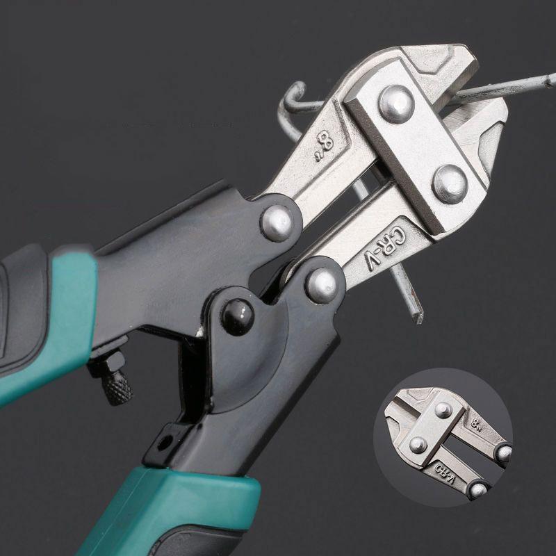Mini 8-Inch Pair of Wire Cutters Multi-Functional Pliers for Steel Wire And Rebar Cutting Hand Tools 8