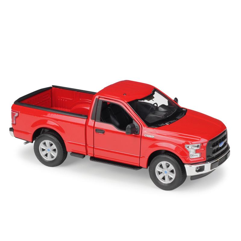 Welly 1/24 2015 Ford F150 Regular Cab Alloy Pickup Car Model Diecasts Metal Off-road Vehicles Car Model Simulation Kids Toy Gift