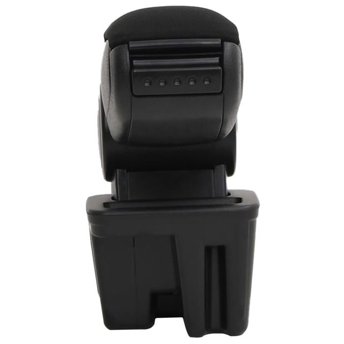VidaXL Accoudoir de voiture noir 15x31x(28-44) cm ABS 154682
