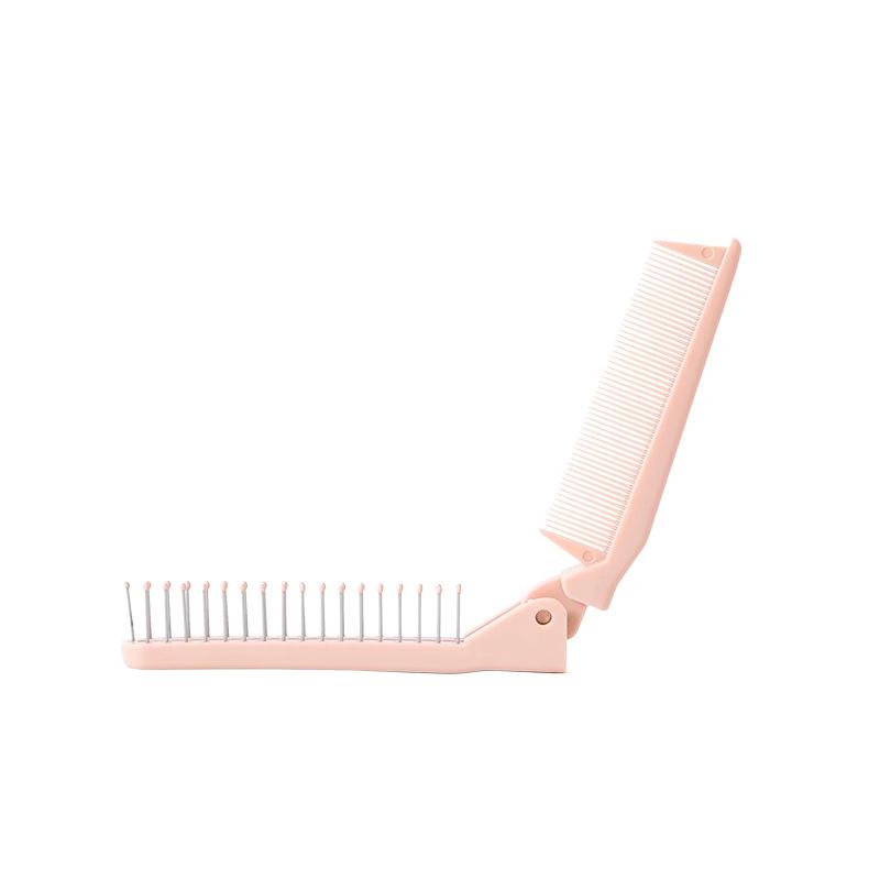 Portable Mini Folding Comb for Kids and Adults - Ideal for Braiding, Fine Tooth Bangs, Travel-Friendly