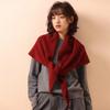 Sciarpa Spessa da Donna in Misto Lana - Calda, Monocolore, Sciarpa Lavorata a Maglia per Autunno e Inverno