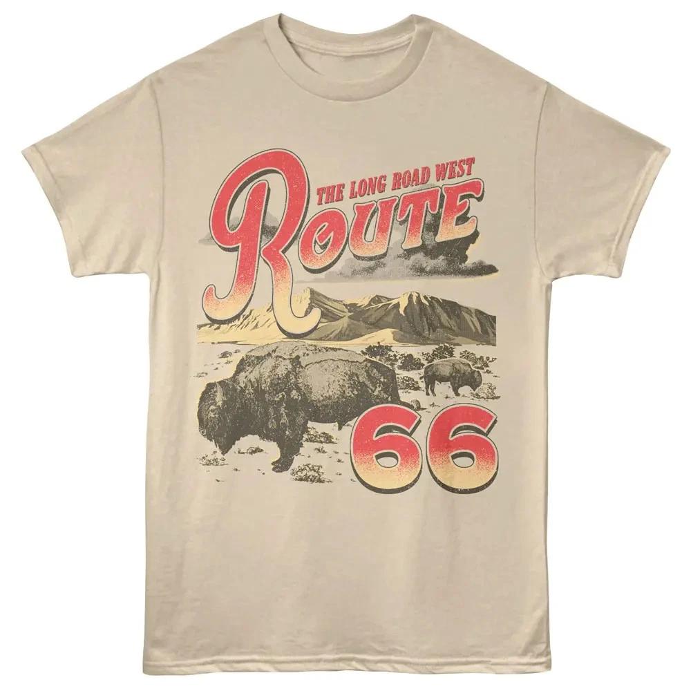 Route 66 the Long Road West Men s T Shirt L