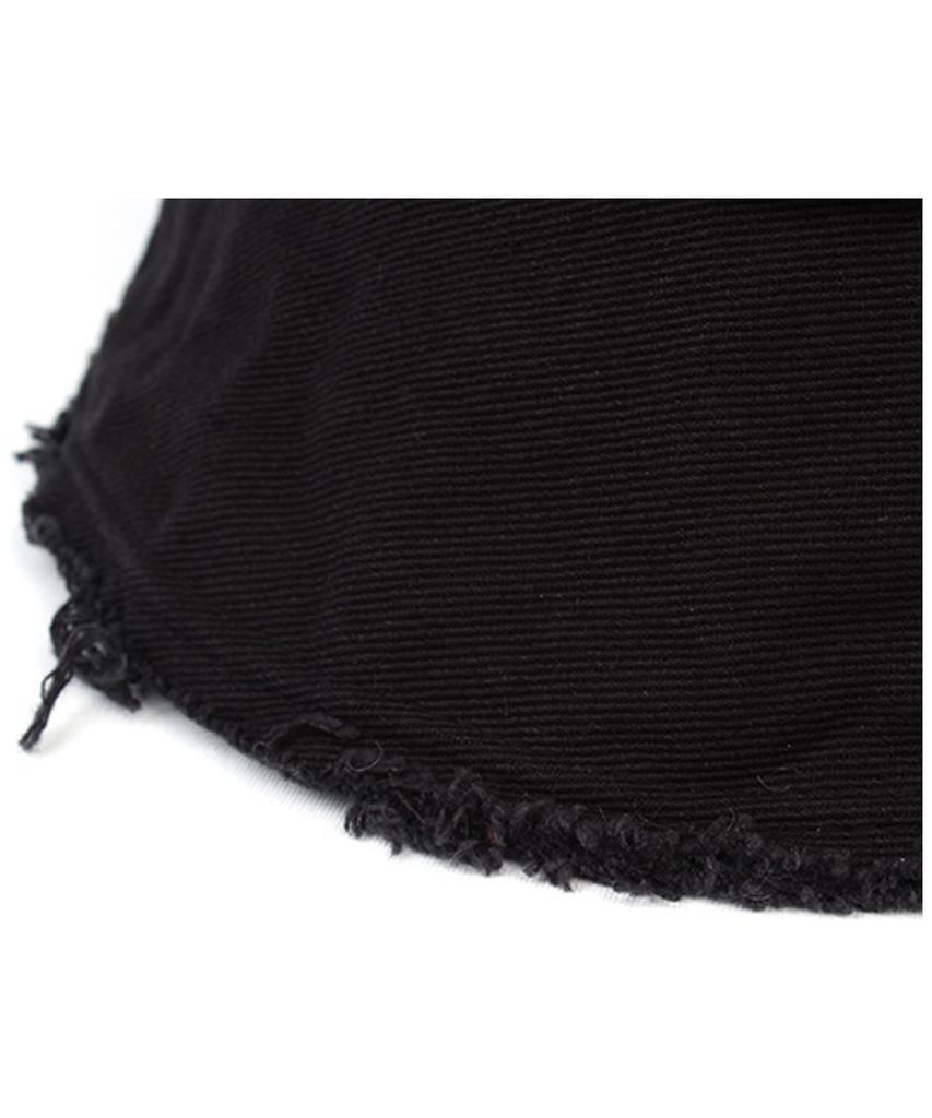 Vintage Black Wire Bucket Hat