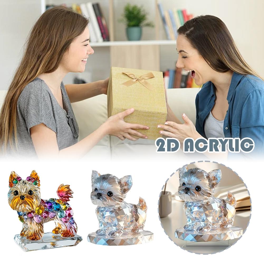 Acrylic Stand-figurine "Puppy" for Interior