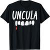 Uncula Onkel Dracula Lustiges Halloween Familien-Partner-Herren-T-Shirt