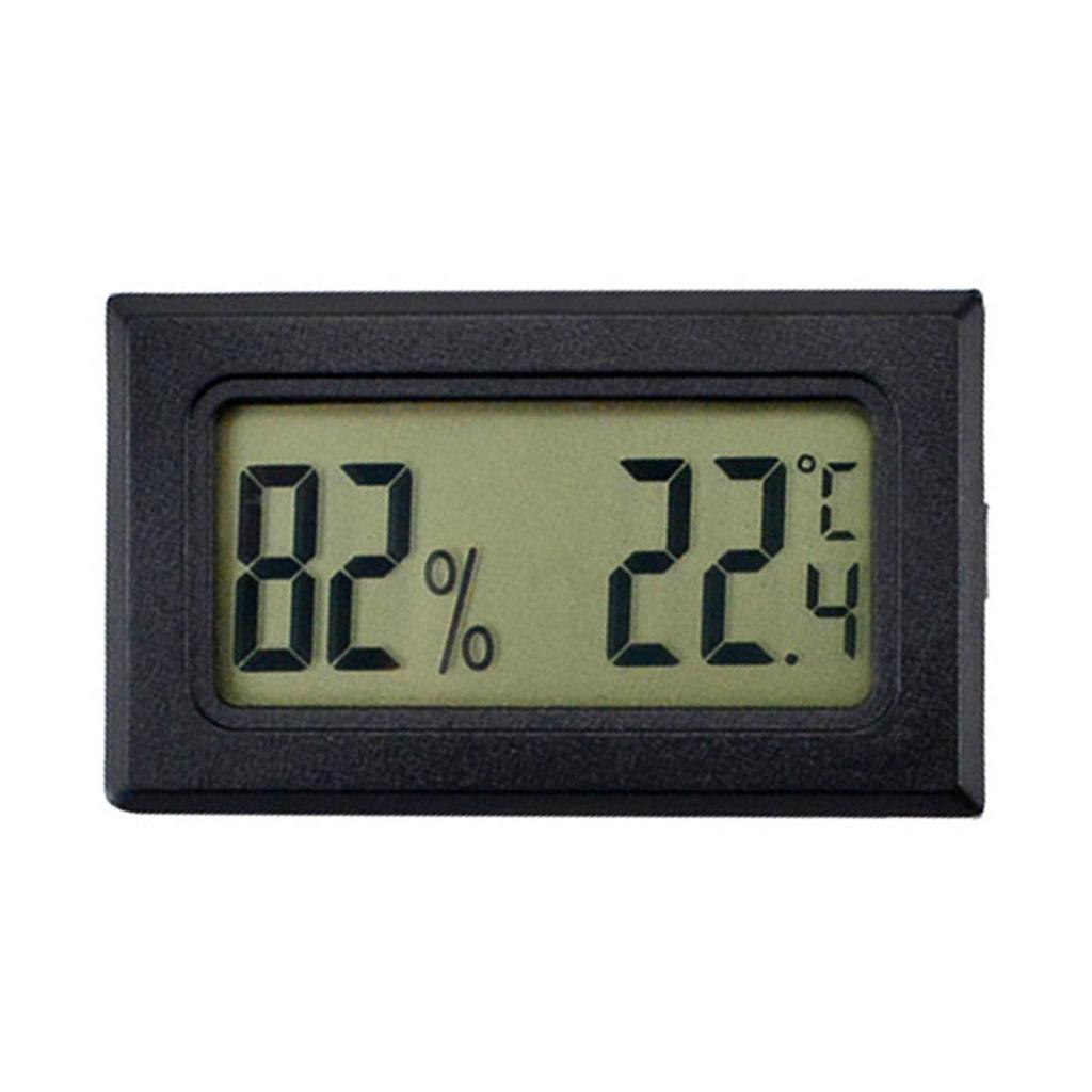 Mini LCD Digital Thermometer Hygrometer Thermostat Indoor Convenient Temperature Sensor Humidity Meter Gauge Instruments Probe