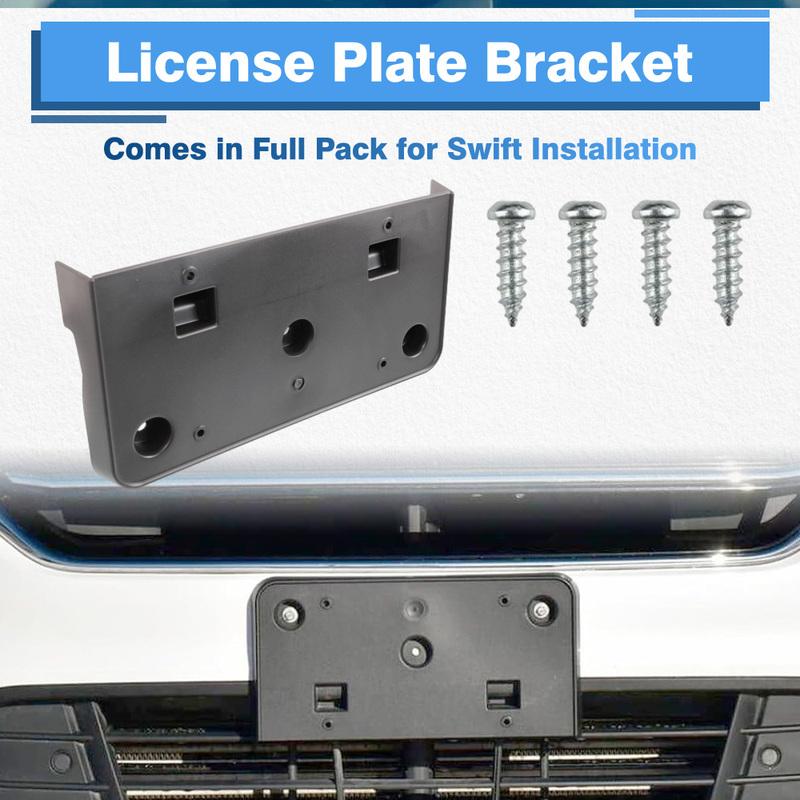 Car Front License Plate Bracket Holder Parts For Ford Escape SEL 2018– Escape S SE Titanium 2017 2018 GJ5Z17A385AA