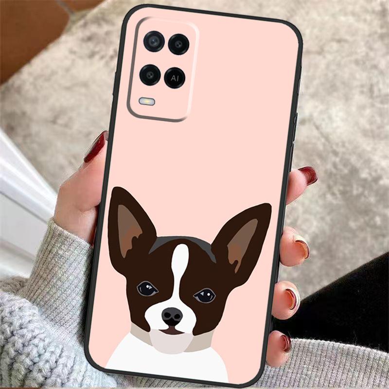 Etui Pies Chihuahua Do Oppo A38 A74 A94 A54 A18 A58 A78 A98 A80 A60 A40 A96 A76 A16 A15 A17 A57 A77 A5 Pro