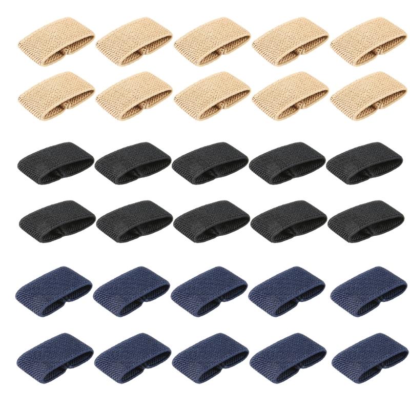 

Pack of 30 Elastic Belt Rings for Pants Adjustable Waistband Accessories Stretch Materials for Clothing Sewing Supplies 1