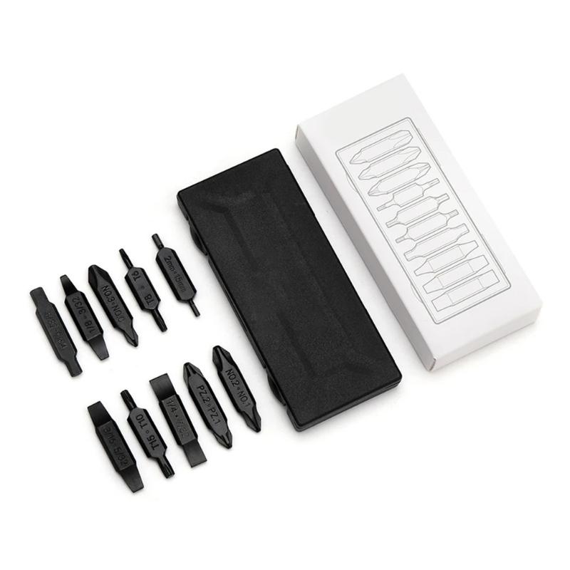 Convenient Screwdriver Bit Tool Kit With Multiple Attachments Interchangeable Bit For Repair And Assembly