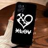 Kpop Group XLov Phone Case For IPhone 16 Pro Max 15 17 Plus 14 13 12 Mini 11 Black Cover