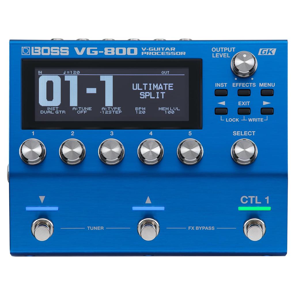 BOSS VG-800 V-Guitar Processor Roland V Guitar Effector