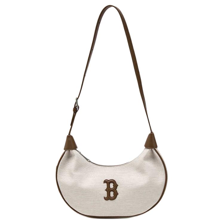 MLB Boston Red Sox Fashion Versatile Shoulder Bag Unisex bags Brown 3ABQB016N-43BRS Basic Set (Bag)