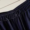 Denim Blue Pants for Women's Summer New Thin Straight-leg Casual Pants Elastic Waist Loose Wide-leg Pants