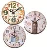 Wall Mounted Creat Wooden Clock Wood Carfts Design