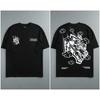 2025men's and Women's Couples Motorcycle Oversized Breathable Men's T-shirt Muscle Prayer Handprint Fitness T-shirt Short Sleeve