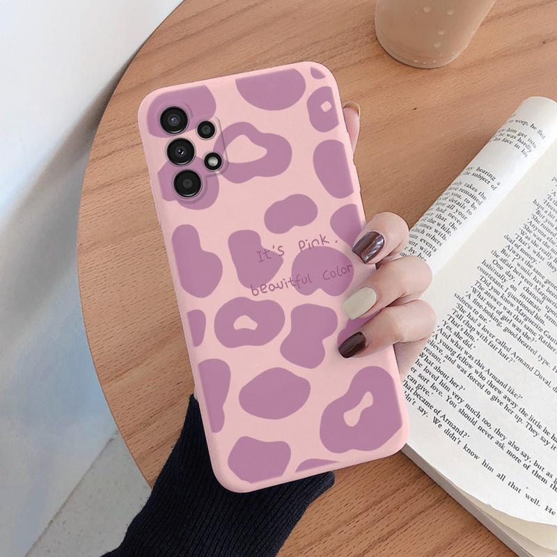 For Samsung Galaxy A13 4G A 13 5G Phone Case Fashion Leopard Print Pattern Soft Silicone Funda For Samsung A36 A15 A25 A35 Cover