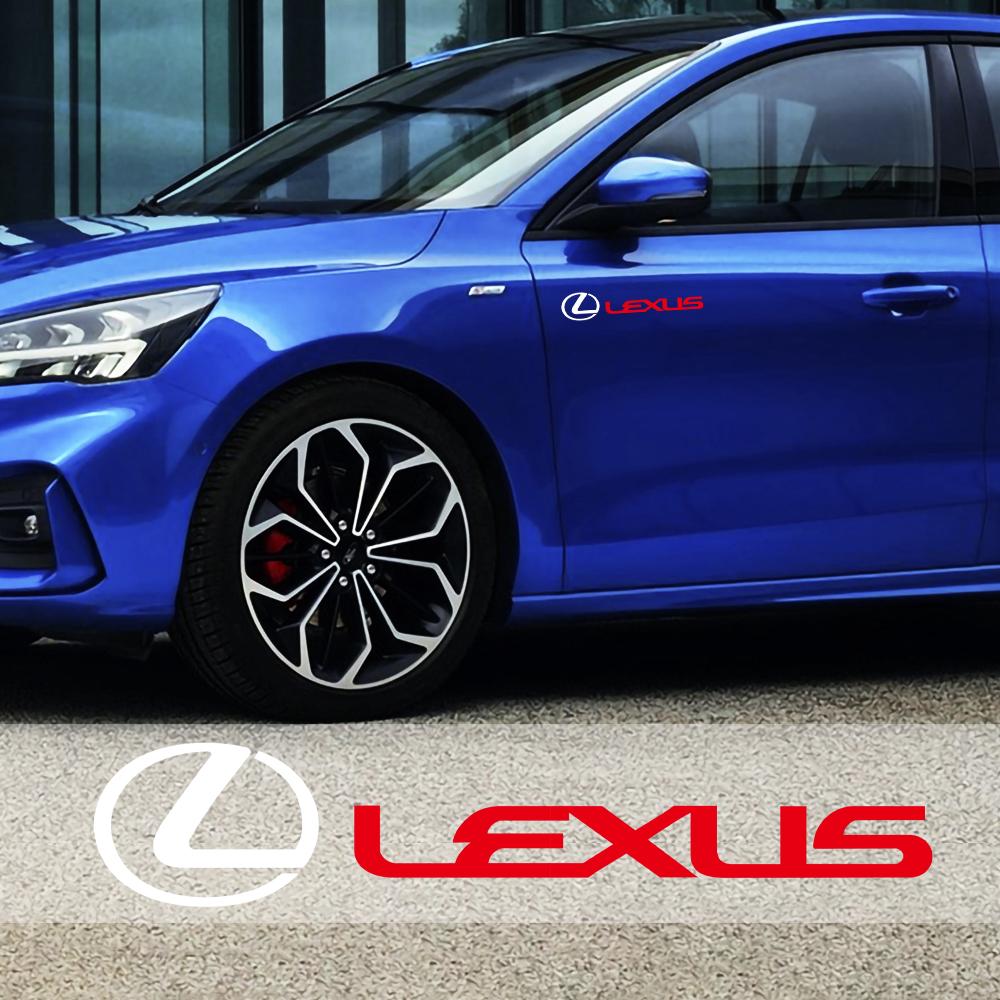 For Lexus FSPORT IS200 ES300h ct200h RX350 IS300h IS250 NX GX Car Styling Body Door Window Trunk Sticker Decor Auto Accessories