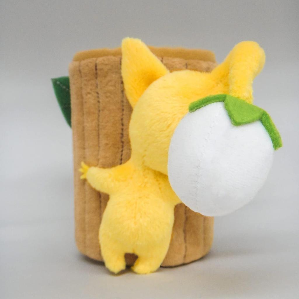Pikmin Plush Toys: Red Pikmin Trinket Box (Grass) + Blue Pikmin Trinket Box (Mug) + Yellow Pikmin Trinket Box (Wood) X 3-piece Set