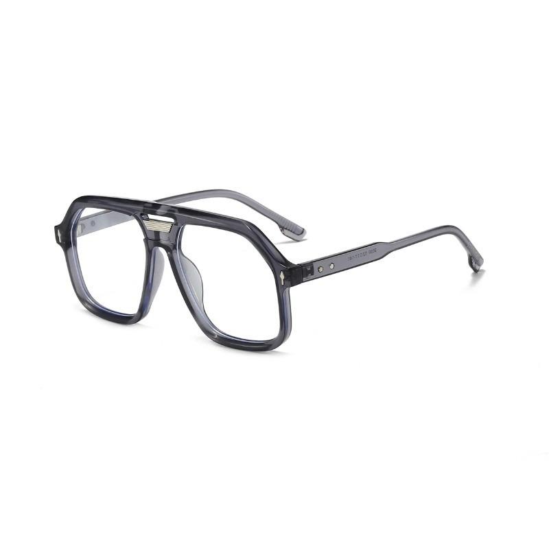 New Oversized Sunglasses Women Men Trendy Vintage Hip Hop Square Sun Glasses Female Eyewear UV400 Glasses