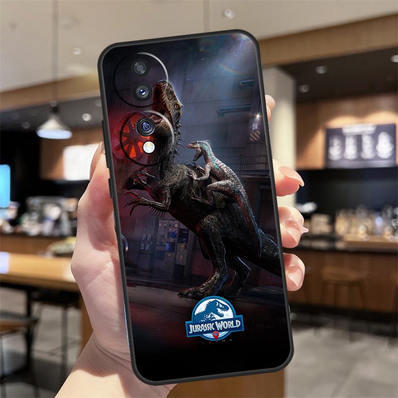 Jurassic Park Dinosaur World Cover For Huawei P30 P50 Pro P20 P40 Lite P Smart 2019 Nova 5T Honor X9a 50 70 X7 X8 Case
