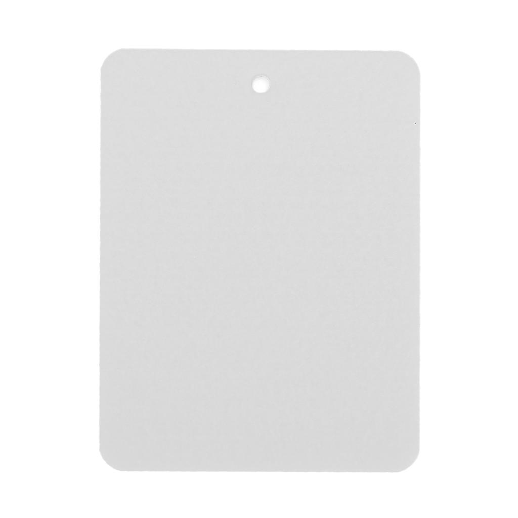 30pcs Felt Sheets DIY Thermal Transfer 6 Shapes Air Freshener Hanging Sheets with String for Car Indoor Decoration