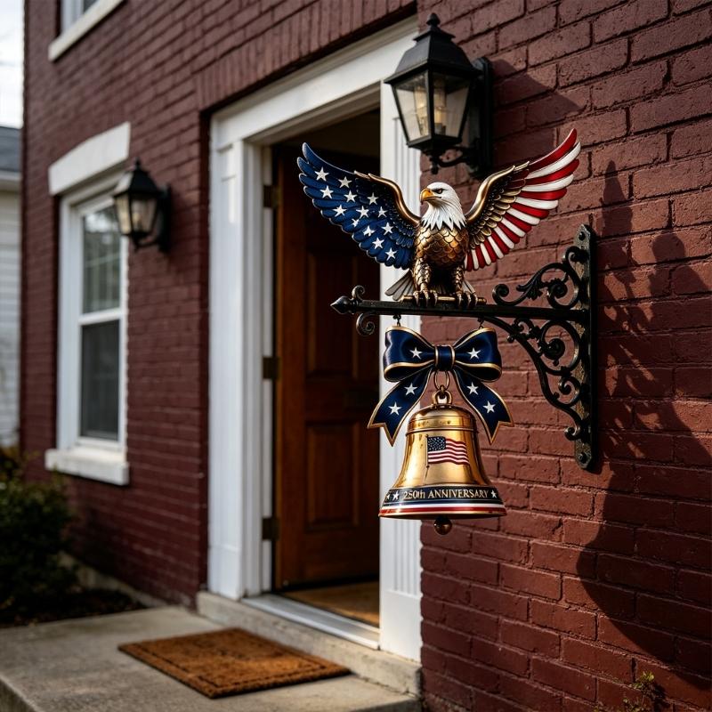 250Th Anniversary Commemorative Doorbell 250Th Anniversary Bells Gift Unisex,Decorative Hanging Bells Home Decors